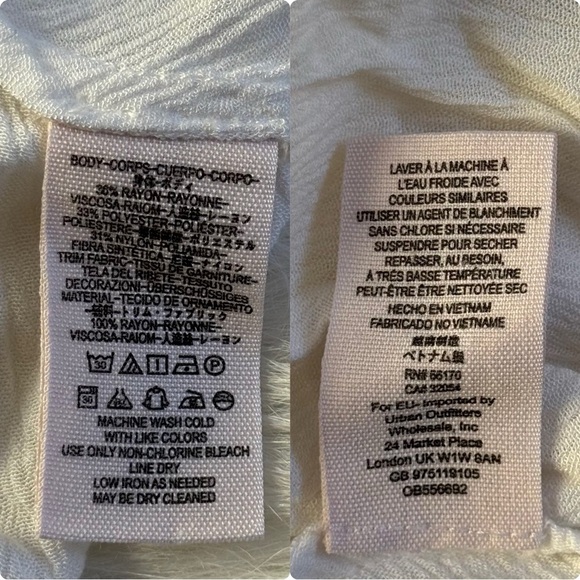 Free People Tell Tale Cutout all Lace mini dress Mock neck Asymmetrical Rococo - Picture 5 of 5